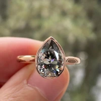 /public/photos/live/Singular Bezel Set Pear Solitaire Dark Grey Moissanite Ring 870 (1).webp